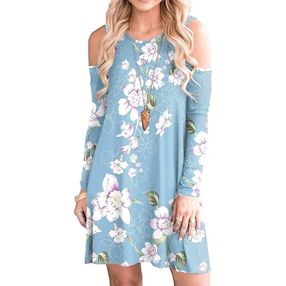 chinese dress ladies Summer Cold Shoulder Dress | Long Kaftan